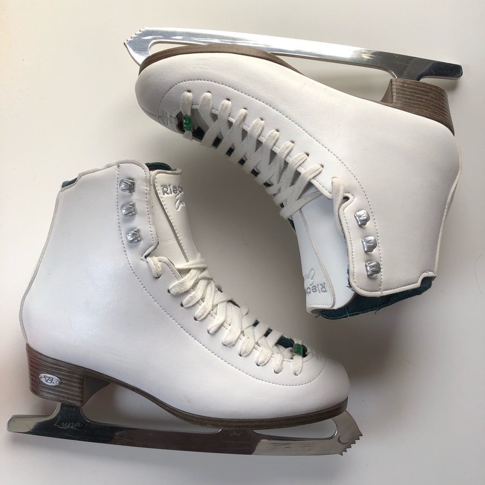 Riedell 119 Emerald Ladies Figure Skates